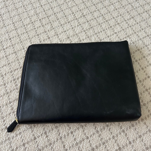 Mark and Graham Black Commute Clutch - Picture 1 of 1